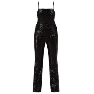NWOT Black Sequin Tank Top and Pants Set M